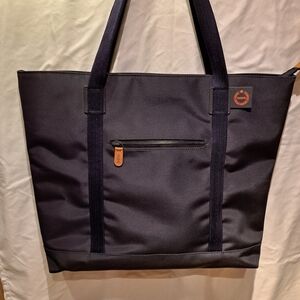 Elegant Dark Blue Tote Bag